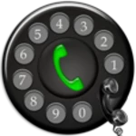 old phone dialer hd android application logo